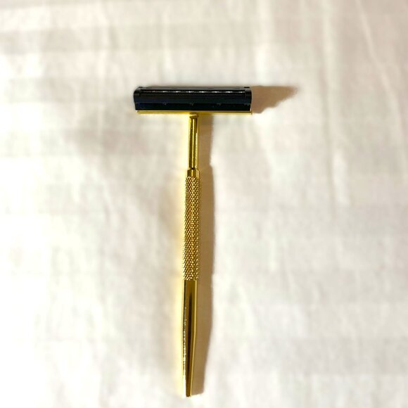 Smythson gold-plated men's travel razor - Picture 11 of 12